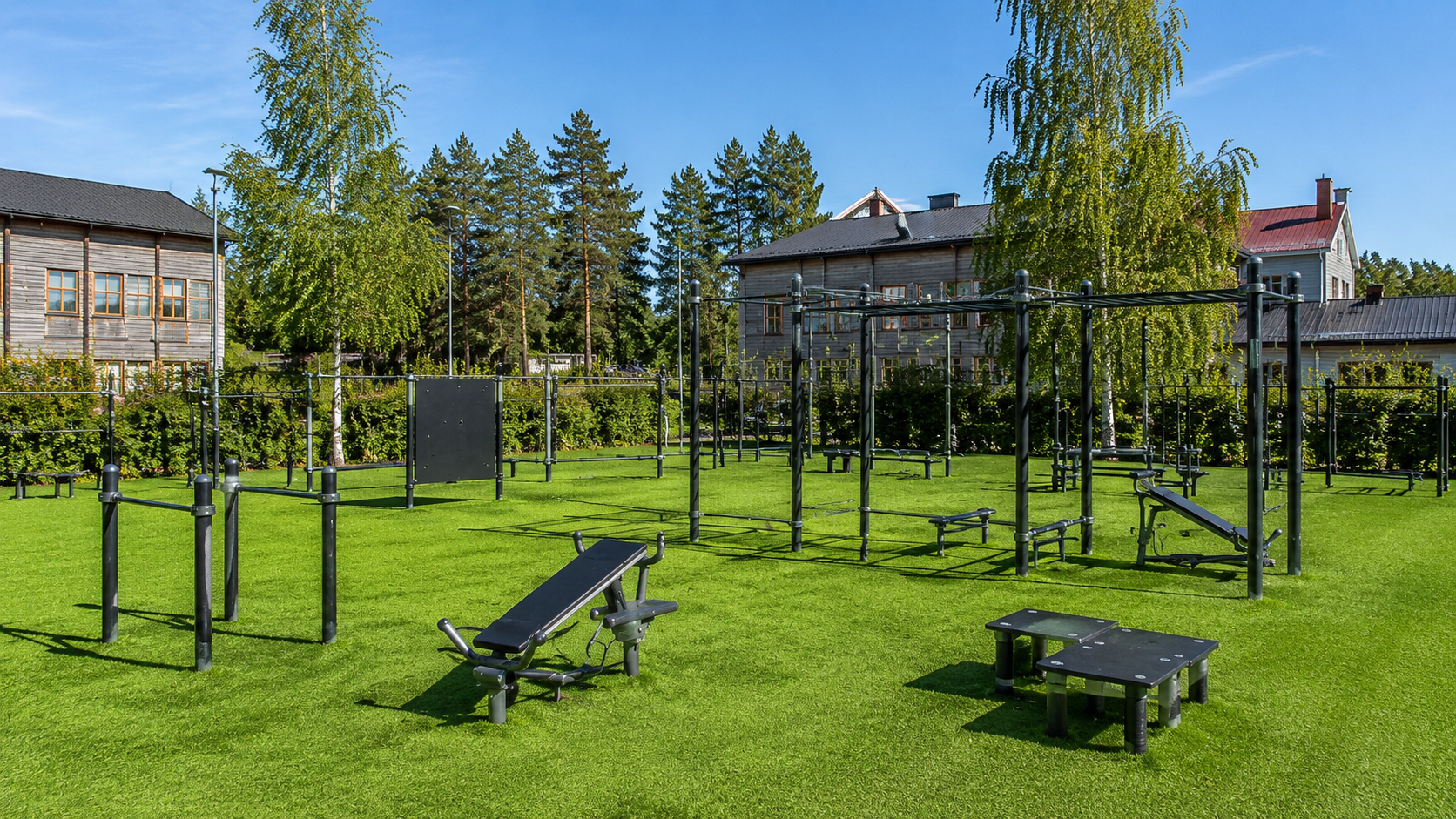 Konstgräs för sportytor och fotbollsplaner