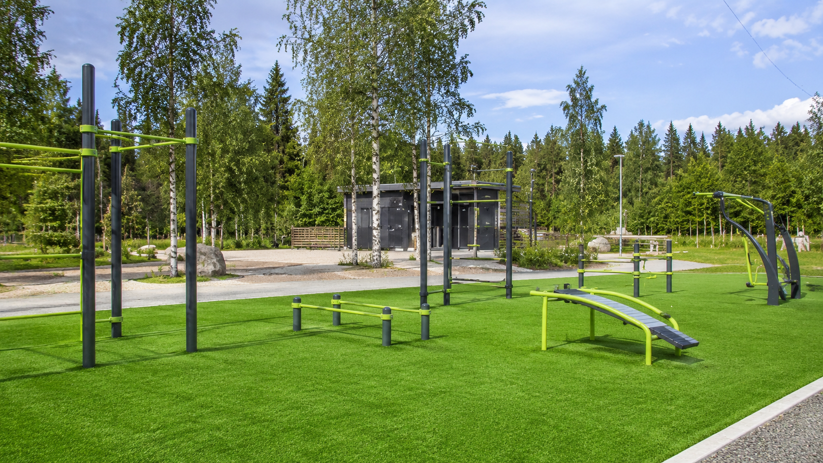 Konstgräs för lekytor, lekplatser och multisport