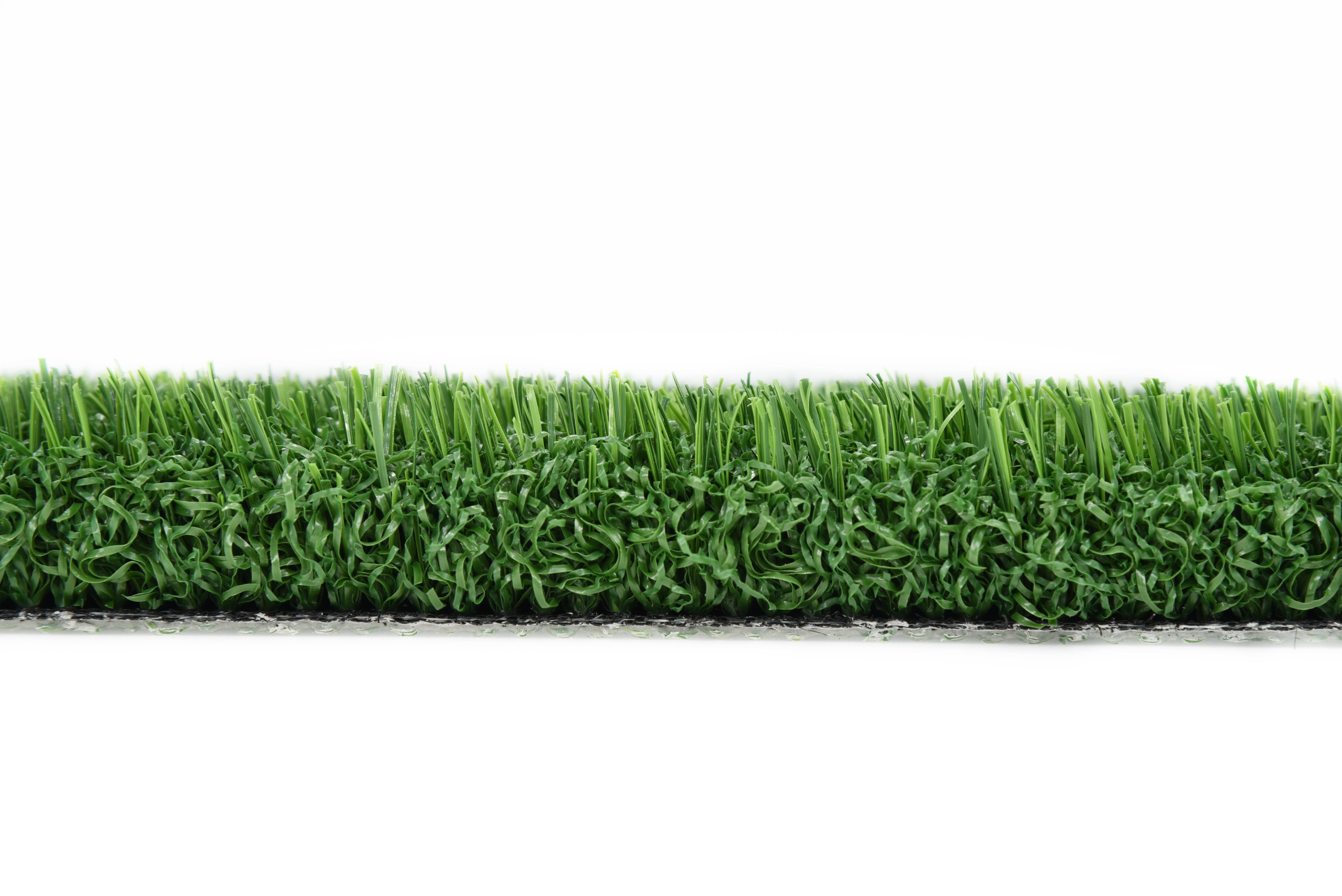 Svart konstgräs för fotboll från Freya OnePoly av Svea Grass, visar en jämn och slitstark konstgräsplan för sport.