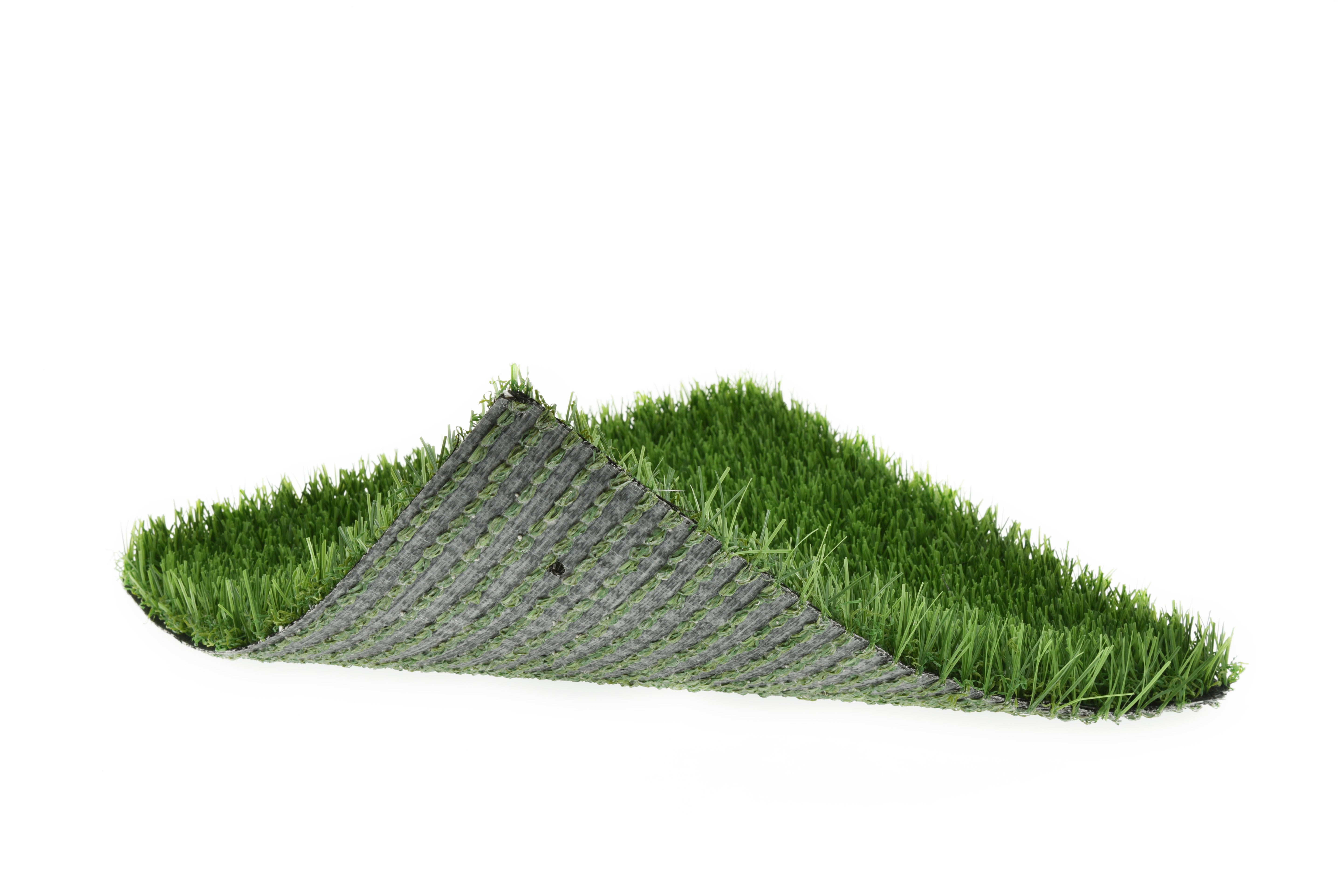 Svart konstgräs från Svea Grass, slitstark konstgräsmatta för tuffa miljöer, visad i bild.