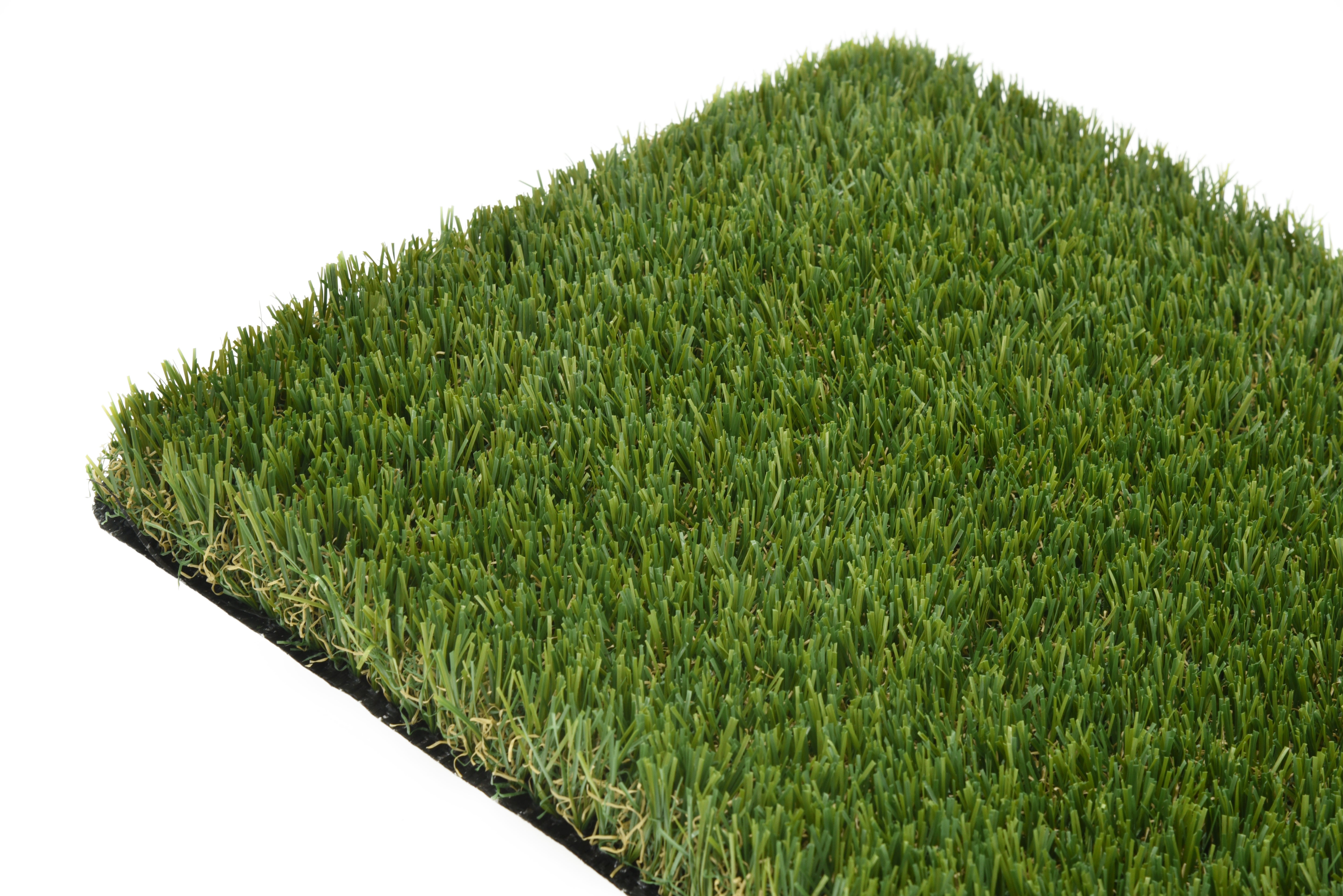 Lykke konstgräs från Svea Grass, mångsidig konstgräsmatta för lek, landskap och offentliga miljöer, syns i bild.