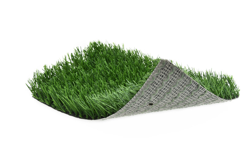Professionellt konstgräs Valhalla OnePoly av Svea Grass, fotbollsplan med grönt, tätt konstgräs för elitnivå.